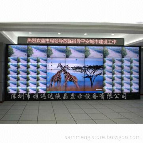 46-inch LCD Matrix Video Wall Screen with 1,366 x 768-pixel Resolution/8-minute Response Time